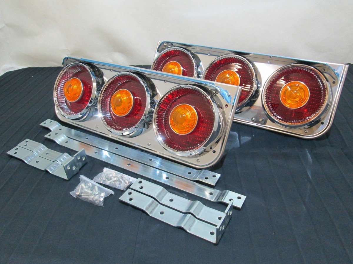 チェリーテール チェリーテール風 JB丸型LEDテールランプ 24V2連 R/L
