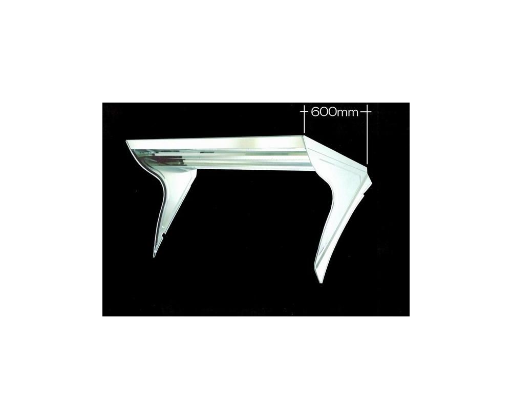 シモタニ製　フロントバイザー　レトロシリーズ　DX-ST　鏡面画像