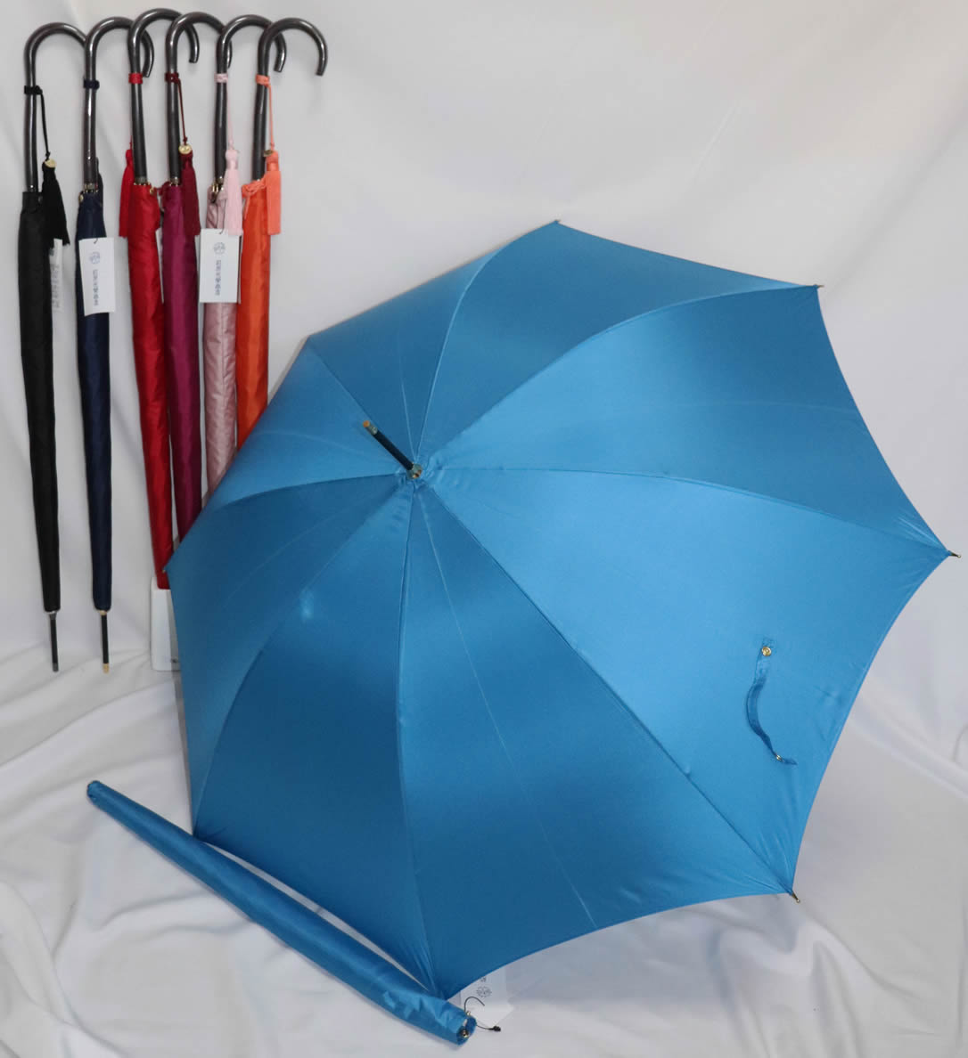 即納 最大半額 前原傘 ブランド レディース 長傘 婦人用 雨傘 ８本骨 細身傘 皇室御用達 前原光榮商店 前原傘 ８本骨 細身雨傘 手開き 送料込み 安いそれに目立つ Lecashargarepica Com