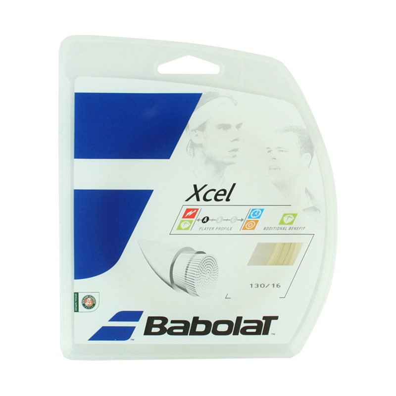 1張分 バボラ Babolat XCEL エクセル 1.25mm テニスガット - アクセサリー
