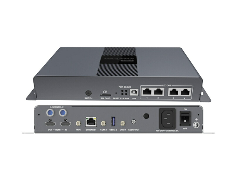 Novastar　LEDスクリーンコントローラー　TB60　Taurusシリーズ　Multimedia Player
