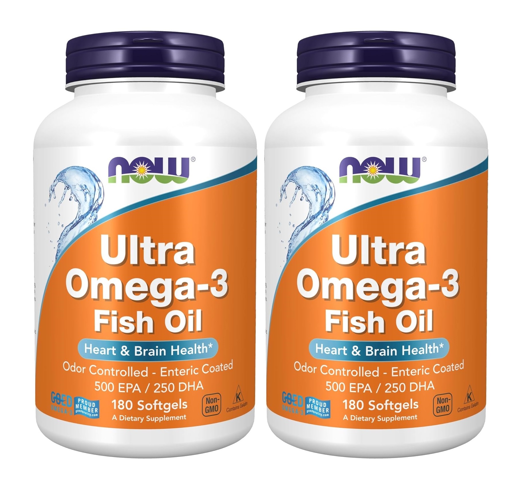 2本書き割り ウルトラ オメガー３ １８０ソフトジェル - Ultra Omega-3 180 softgels - 外国で通信販売