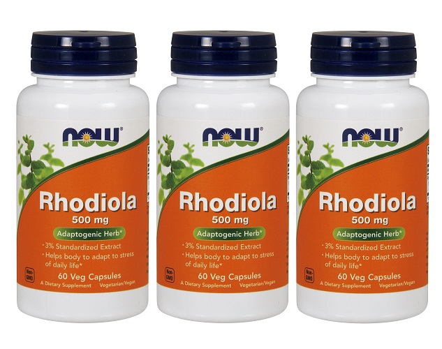 評価 3個セット ロディオラ ロゼア 500mg 60粒 - 海外通販 NOW Rhodiola ナウフーズ Foods