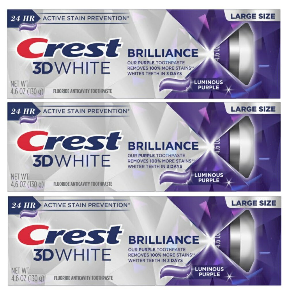 楽天市場】[ 大容量サイズ 1本: 130g ] 2本セット クレスト 3D