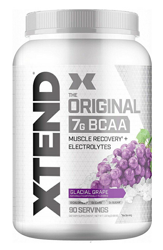 サイベーション エクステンド BCAA グレーシャル グレープ味 90回分 - SCIVATION XTEND Glacial Grape  90serving 海外通販 【国内発送】