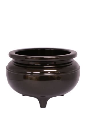 机上香炉 金管楽器製 うるみ色 香炉-仏具-仏壇・仏具・神具