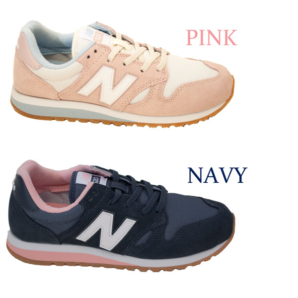 楽天市場 ニューバランス レディーススニーカー Wl5ci Wl5ch Newbalance 紐靴 ローヒール ピンク ネイビー カジュアル ワイズb 女性 婦人靴 レースアップシューズ プレゼント 本革 St ショップannie