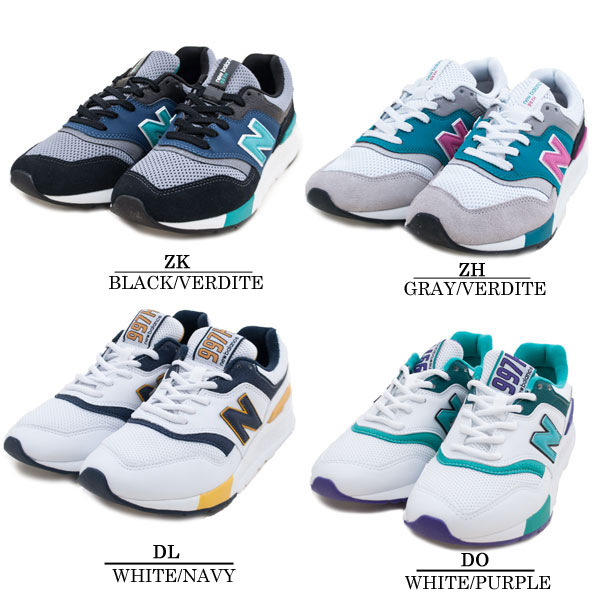 注目の New Balance ニューバランス Nb Cm997hzk Cm997hdo Cm997hzh Cm997hdl メンズ レディース スニーカー コンビカラー ローカット スエード 紳士 ウォーキングシューズ ライフスタイル ブラック ホワイト パープル ネイビー St 国内配送 Www Consulacam