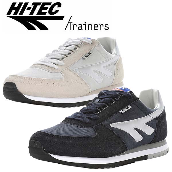 HI-TEC ハイテック HT TR001 SILVER SHADOW 40 レディース メンズ ランニングシューズ アウトドア 運動靴 靴 普段履き 履きやすい シルバーシャドウ フォーティ ネイビー グレー /HS/MR