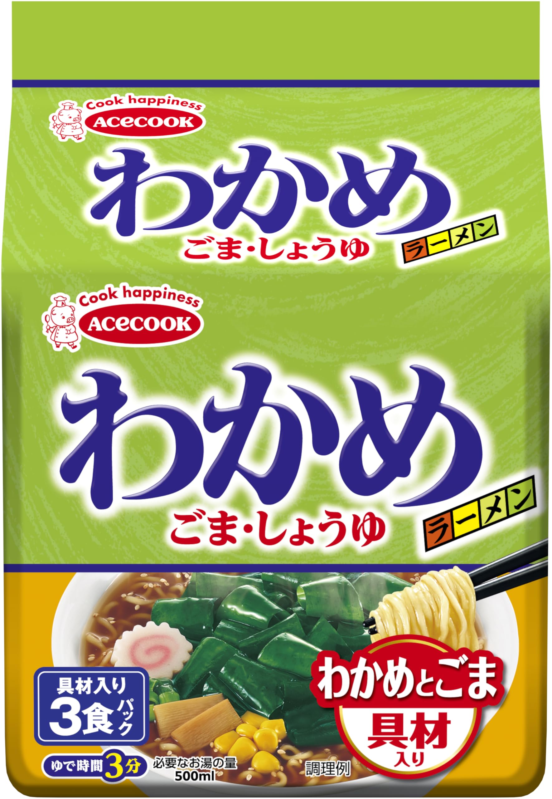 ワカメごま醤油 Amazon.co.jp: エースコック わかめラーメン ごま・しょうゆ 93g