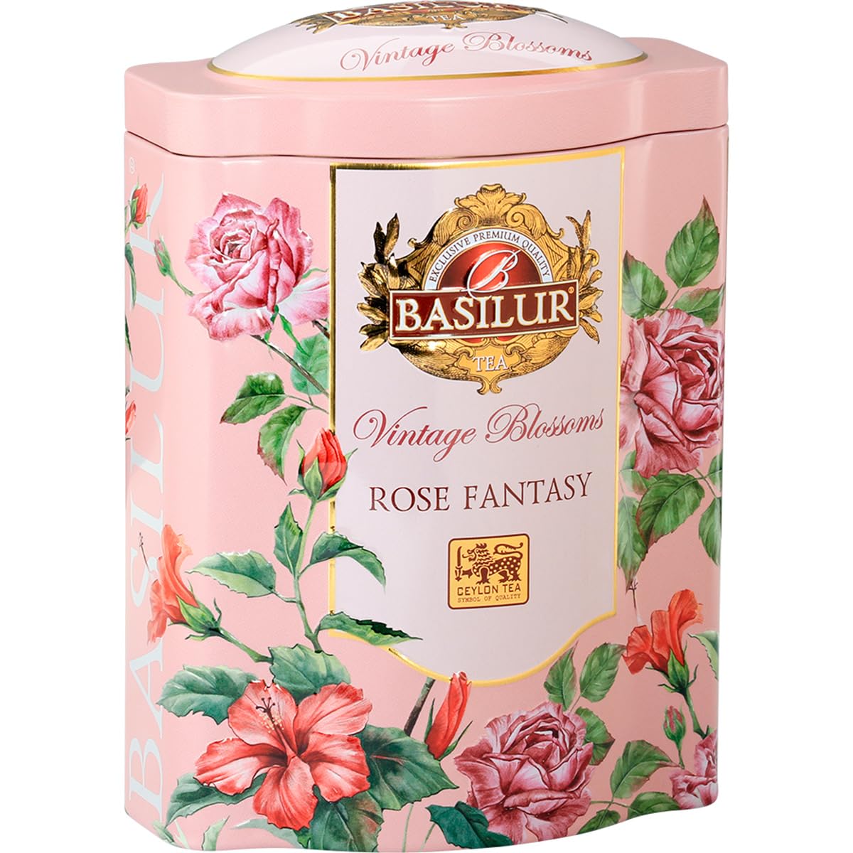 バシラーティー紅茶 ギフト ローズファンタジー(テトラバッグ20袋入り) アイスティー セイロンティー おしゃれ 高級 専門店 緑茶ベース画像