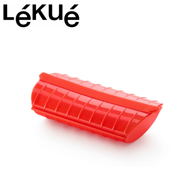 ルクエ スチームケース トマト 赤 シリコン スチームケース 62055 レギュラー Lekue スチーマー 電子レンジ 調理器 蒸し器