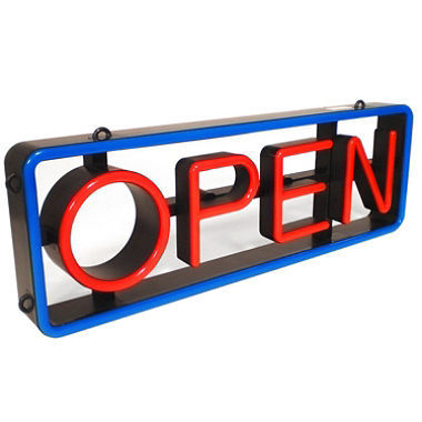 楽天市場 Led オープン看板 ネオンサイン Open看板 オープンパネル Led看板 Open Sigh 店舗 会社 飲食店 修理工場 理髪店 クリーニング店 ケーキ屋 花屋 Shopアベイル