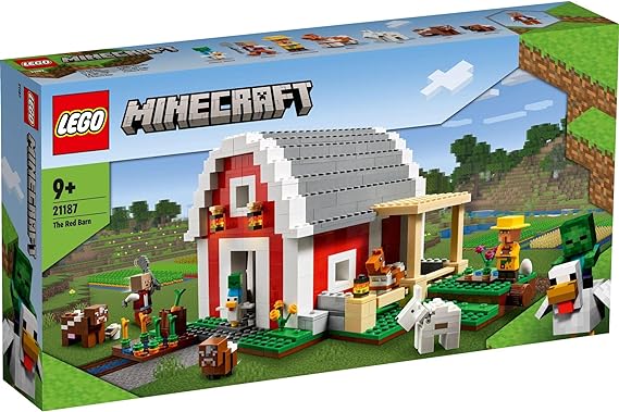 レゴ マイン手工芸品 真っ赤牧舎 21187 LEGO MINECRAFT 799天下太平 マイクラ 立ちはだかる 知育手あそび 手あそび 余暇活動 お坊っちゃん 御嬢さん レゴブロック アイデア 力くらべ 差し上げ物 生まれ落ちる日 差し上げ物