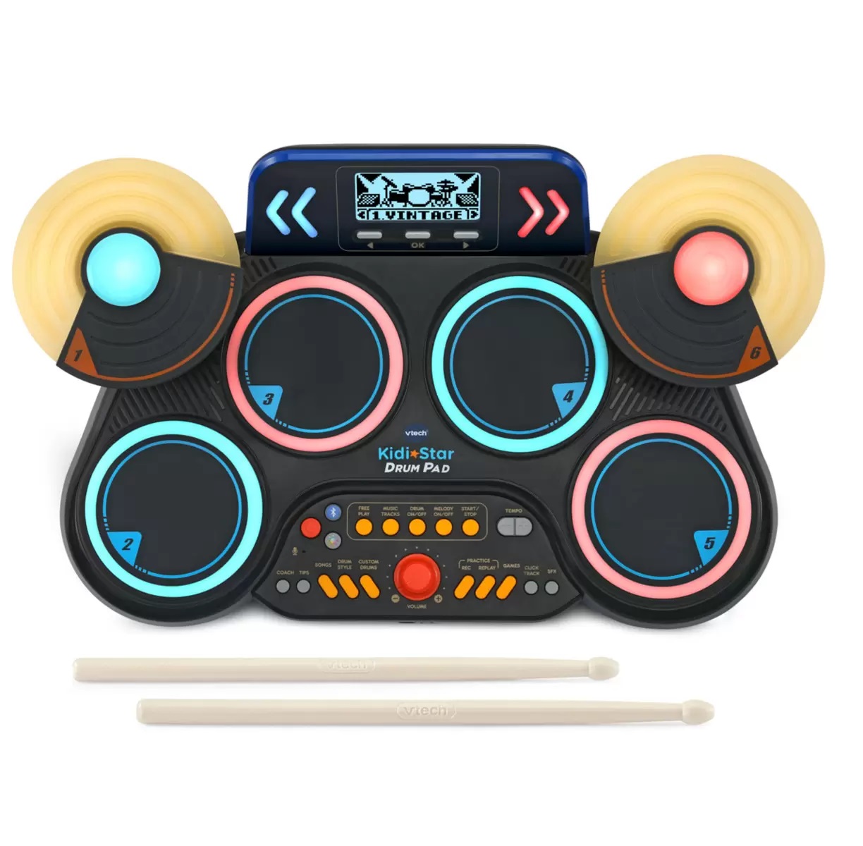 楽天市場】VTECH 電子ドラム ドラムセット おもちゃ ドラム 子ども用