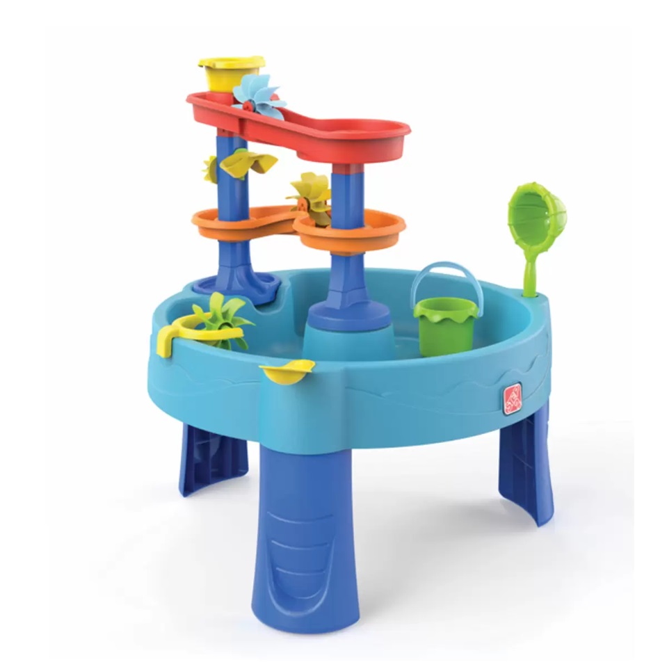 コストコ - 【新品】ステップ２ ダブルシャワー スプラッシュ ウォーターテーブル Amazon.co.jp: ステップ2 ダブルスピンシャワー ウォーター