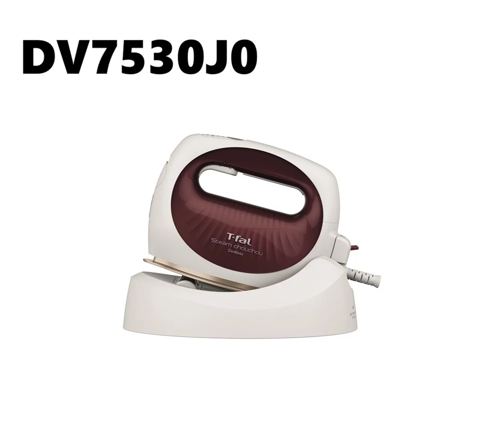 ティファール スチームシュシュ コードレス DV7530J0　T-fal 衣類スチーマー スチームアイロン コードレススチーマー スチーマー アイロン ハンディスチーマー 小型アイロン 軽量 パワフルスチーム 掛けたまま ハンディアイロン コンパクト シワ伸ばし 除菌 脱臭 花粉対策