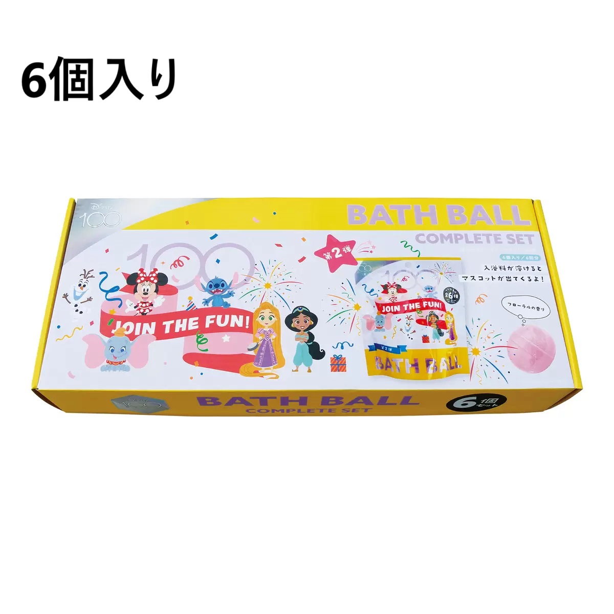 楽天市場】【箱傷み品】ディズニー100周年 バスボール 6個 ミニー