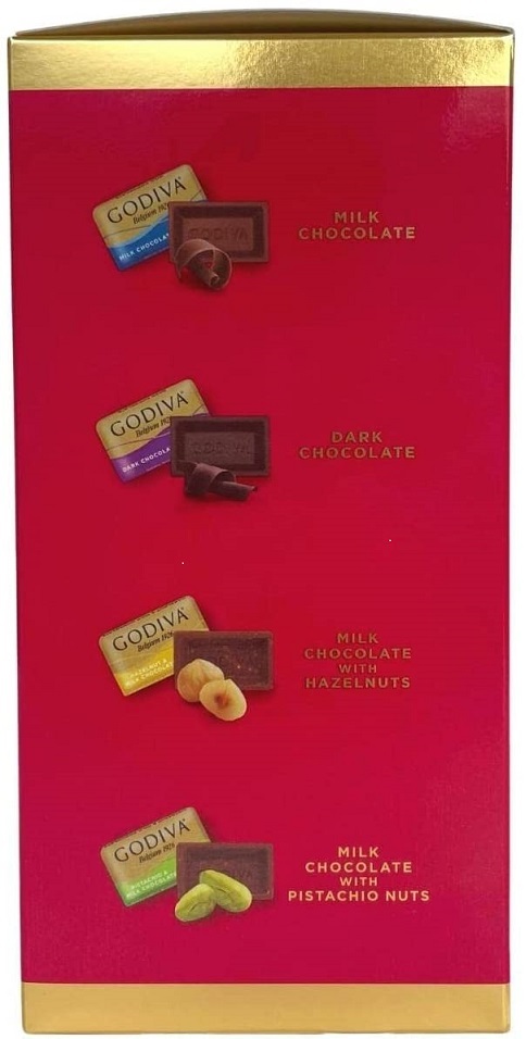 ゴディバナポリタン4種アソートチョコレートGODIVAチョコ450gお菓子詰め合わせクリスマス高級お正月ホウイトデーバレンタイン義理チョコお返しギフトプレゼント個包装プレミアムスイーツ手土産1箱