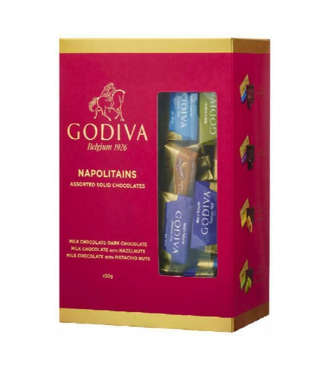 ゴディバナポリタン4種アソートチョコレートGODIVAチョコ450gお菓子詰め合わせクリスマス高級お正月ホウイトデーバレンタイン義理チョコお返しギフトプレゼント個包装プレミアムスイーツ手土産1箱
