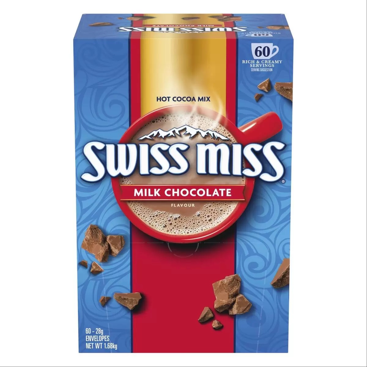 楽天市場】大容量 SWISS MISS スイスミス ミルクチョコレート ココア
