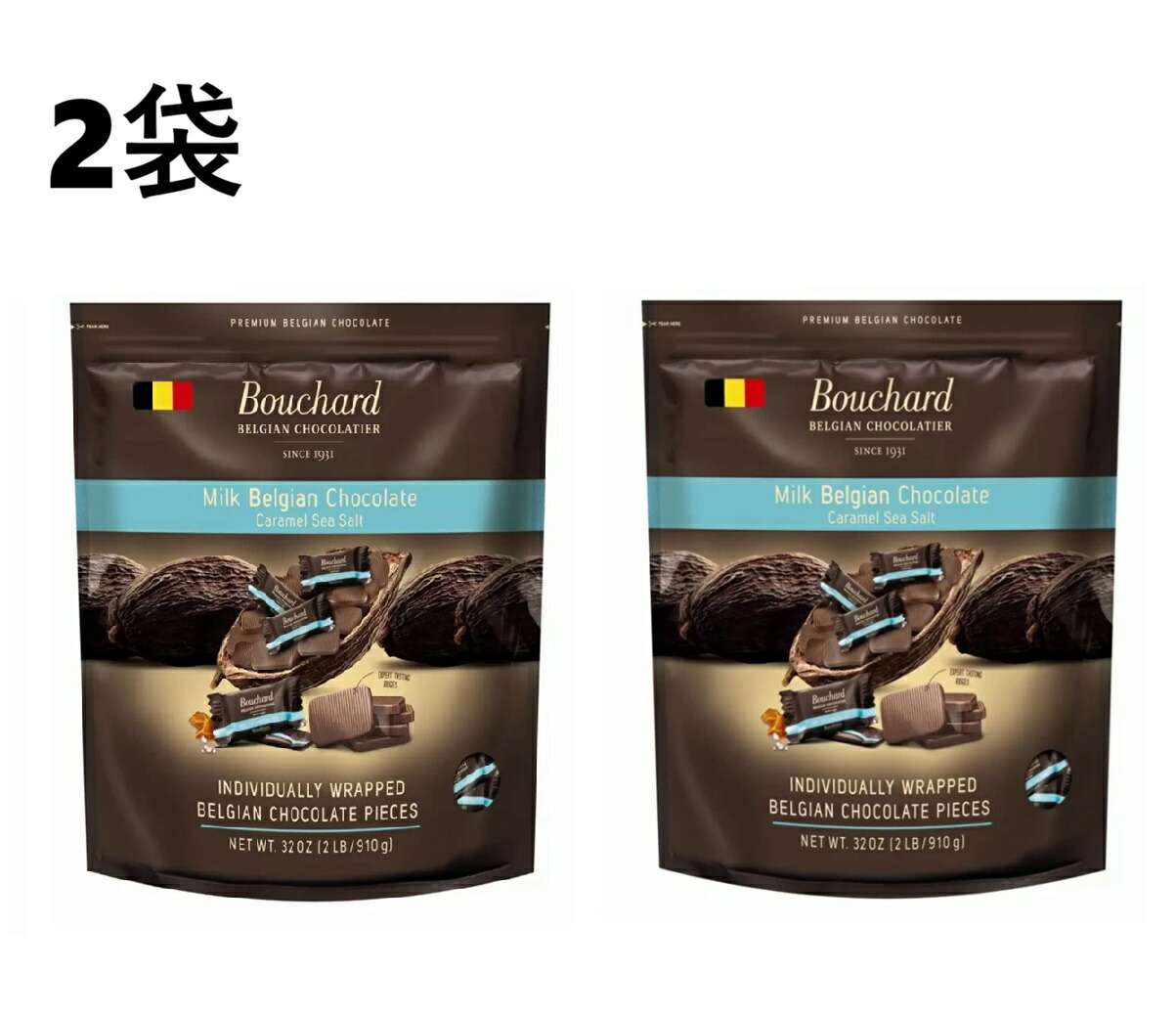 楽天市場】【 BOUCHARD 】 ベルギー ミルクキャラメルシーソルト