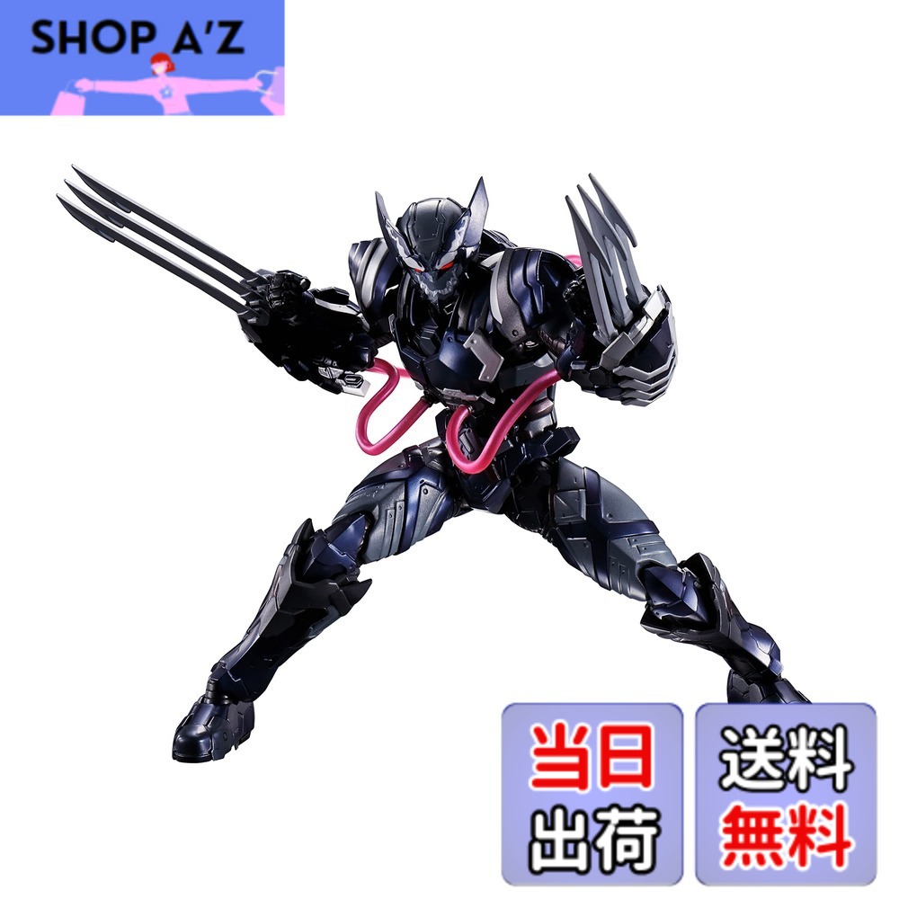 【送料無料】TAMASHII NATIONS S.H.フィギュアーツ テック・オン・アベンジャーズ ヴェノム シンビオート ウルヴァリン 約160mm ABS&PVC製 塗装済み可動フィギュア BAS64165 色:ブラック、サイズ:25 cm|SHOP A’z 店