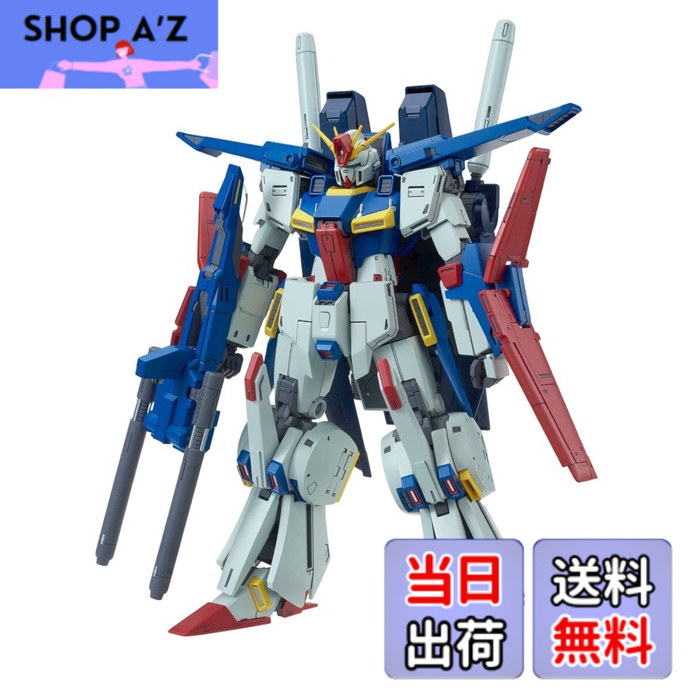 【送料無料】BANDAI MG 1/100 強化型ダブルゼータガンダム Ver.Ka プラモデル (ホビーオンラインショップ限定) 色:グリーン、サイズ:39.62x33.02x13.21cm|SHOP A’z 店