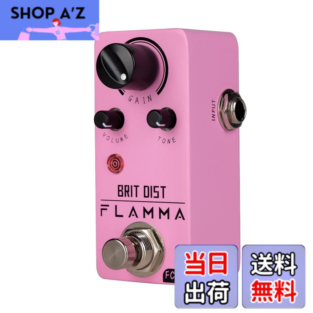 【送料無料】FLAMMA Guitar Pedals Guitar Effects FC Series… 色：FC20 Distortion