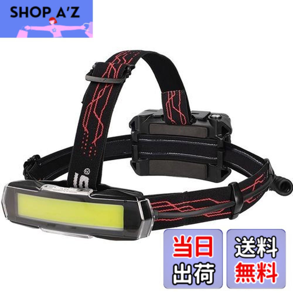 【送料無料】GENTOS(ジェントス) LED ヘッドライト USB充電式 【明るさ550-1500ルーメン/実用点灯7-15時間/後部認識灯】 専用充電池または単3形電池4本 (別売り) 使用 Gシリーズ GH-201RG/GH-203RG/GH-280RG/GH-300RG/GA-22/GA-23 色：ブラック 7,776円