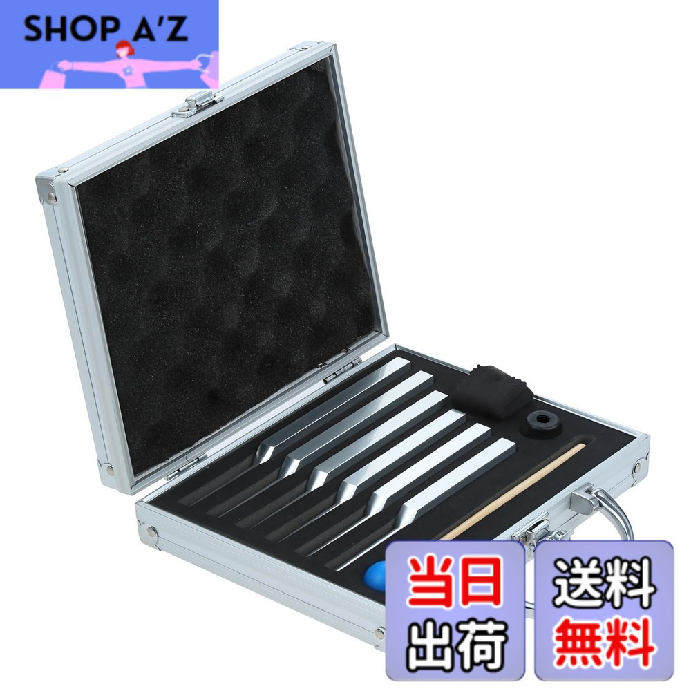 【送料無料】Dreld 音叉のセット6個 528 Hzチューニングフォーク リラックス ヒーリングための音叉楽器（UT 396 Hz, RE 417 Hz, MI 528 Hz, SOL 639 HZ, FA 741 HZ, LA 852 HZ）アルミニウム製 ギフトボックス付き 音叉セット ハンマー クリーニングクロス