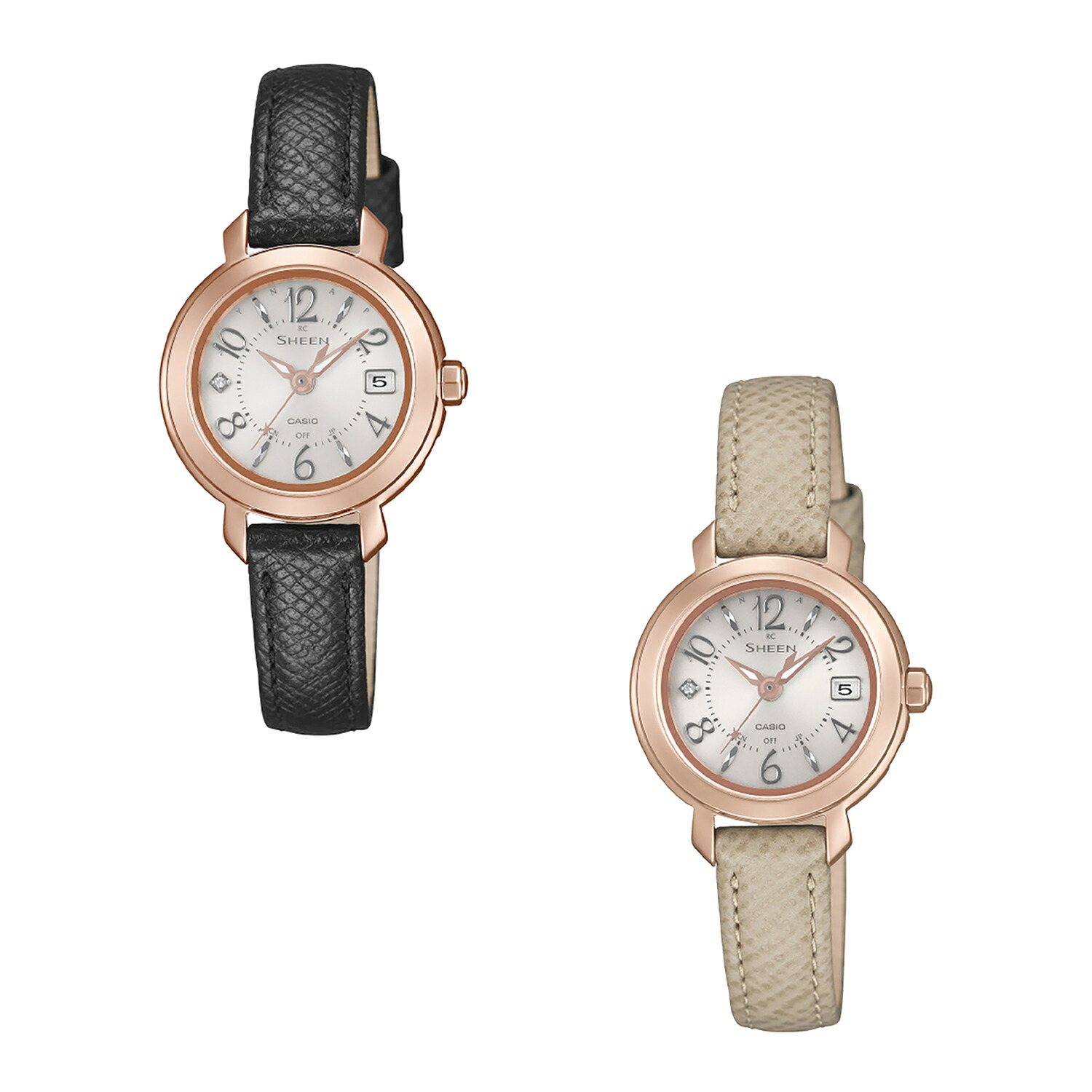 楽天市場】カシオ シーン SHW-1700D-7AJF 電波 ソーラー 電波時計