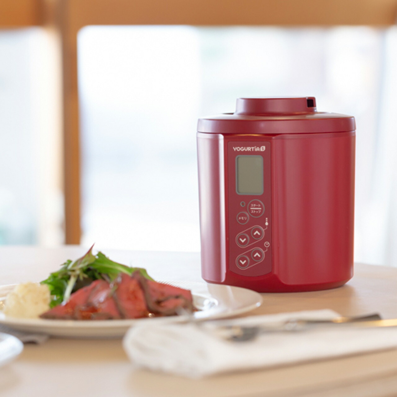 【未使用・現行最新モデル】タニカ ヨーグルティアS YS-02SB(ブラック) 楽天市場】ガラス内容器（ガラスポット） ヨーグルティアS