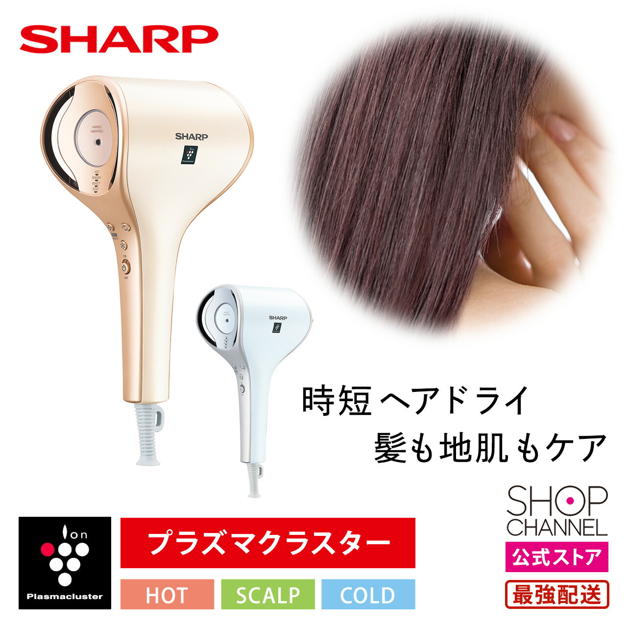 プラズマクラスター ION PRO Q ヘアドライヤー PLASMACLUSTER ION PRO Q HAIR DRYER | 化粧品・ホームケア用品