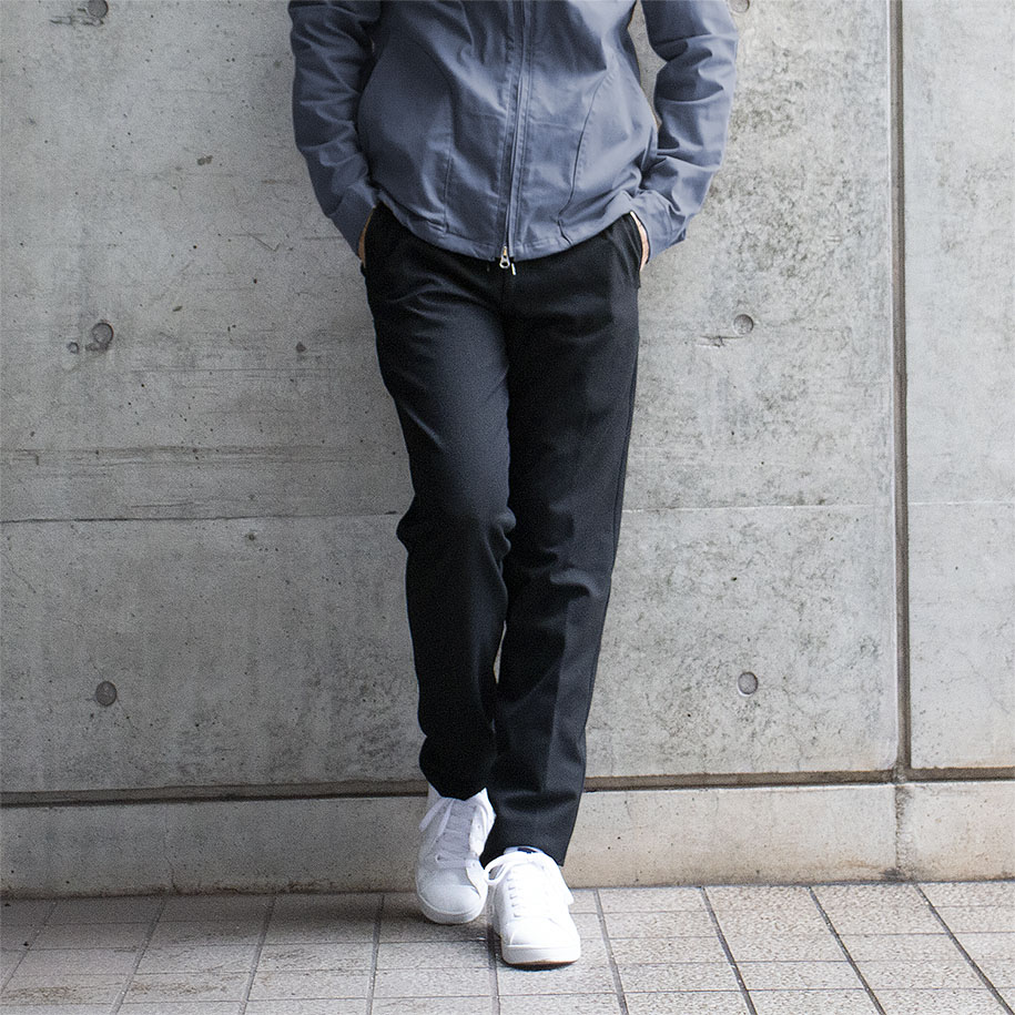 ドローコードトラウザー ウールライク柔らか素材 美脚 スラックス パンツ ∞KAKEYA JEANS∞ -made in japan- メンズ カジュアル トラウザー