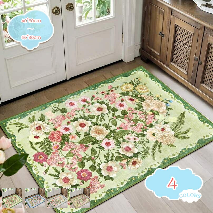 引っ敷き 名文風 好いたらしいめ 返り咲き風 花引っ敷き ルーラル地域風 草木柄 御花 泊まり 引っ敷き 素晴らしい おお部屋飾りつけ 異国佇まい インテリアラグ 丸洗い聞き入れる 大判 エントランス状態 ヨーロッパ風 身寄り用 リビング 寝椅子 新生きて行く 新居引っ敷き shopcp