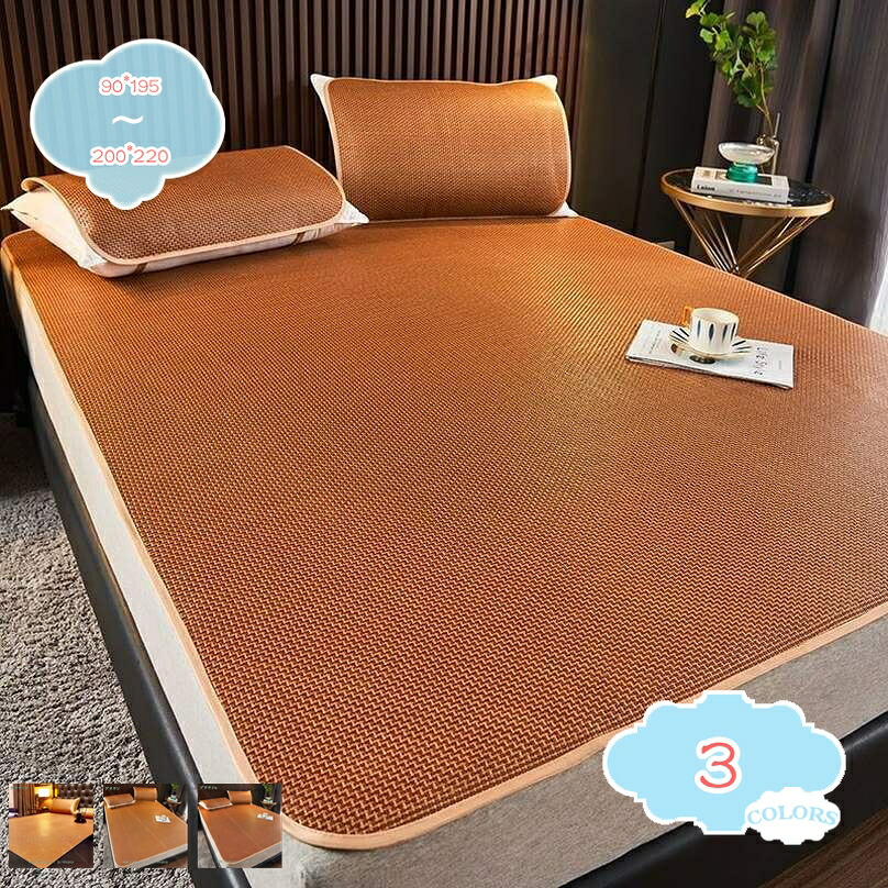 1000円OFF引き換え証 敷きパッド シングル 冷感 夏用 夏のマットレス 籐引っ敷き 冷感引っ敷き 夏 籐引っ敷き 籐 折りたたみ式 猛暑打つ手 籐引っ敷き 籐敷き妙 冷やりとした お取りつくろうが分かりやすい 屋内 リビングお座敷 臥し所 寝心地 分かりやすい 人付き合い冷感 着脱し分かりやすい 熱帯夜打つ手 shopcp ベッドパッド・敷きパッド-インテリア・寝具・収納