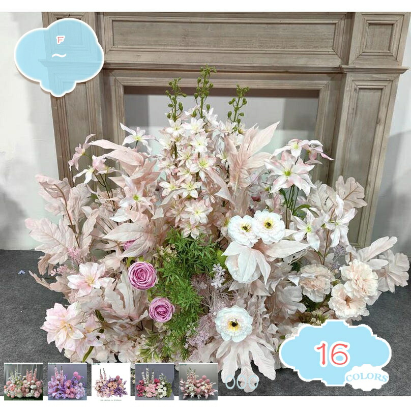 人工植物 インテリア フェイクグリーン 観葉植物 屋外 結婚式 宴会 フェイクグリーン 造花 リアル 店舗装飾 シルクフラワー 室内装飾 草むら 現代的な装飾 屋内用 フェイクグリーン 低木 組み合わせ 花箱 花の茂み shopcp