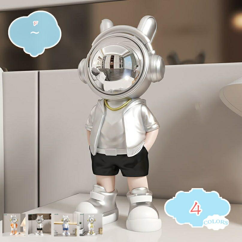 1000円OFFクーポン 宇宙飛行士 オブジェ おもしろい置物 モダン風 人像 インテリア 家の装飾 美術工芸 宇宙飛行士オブジェ 大きい 大きい オーナメント デスク コーヒーショップ 装飾 北欧の芸術品 インテリア 綺麗な置物 樹脂工芸品 shopcp