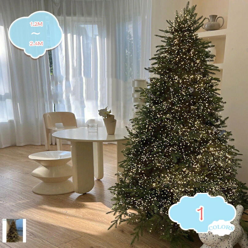 オーナメントなし クリスマスツリー 高濃密度 クリスマスツリー 150CM 180CM 針葉樹 コニファー 大型 北欧風 部屋 商店 玄関 店舗 リビング 高密度枝数 倒れにくい クリスマス飾り トウヒツリー プレゼント ギフト 組立品 shopcp