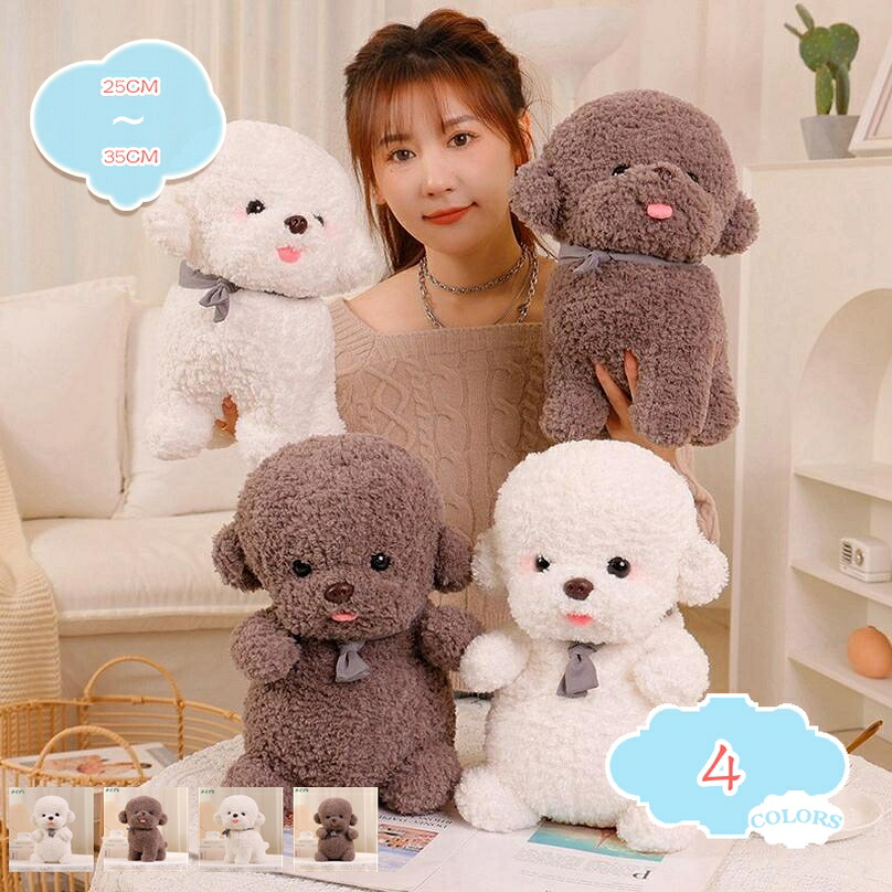 ぬいぐるみ 犬のぬいぐるみ かわいい 男の子 女の子 いぬ トイプードル 誕生日 置物 プレゼント クリスマス お祝い 犬 かわいい犬 リアル かわいい スイートパピー ぬい トイプードル 贈り物 shopcp