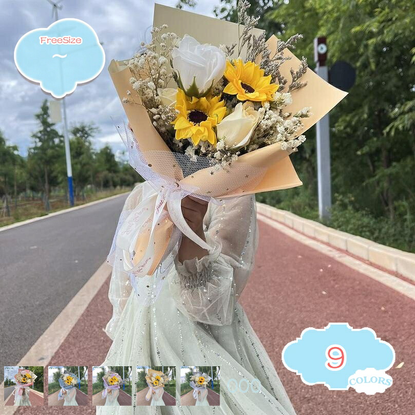 ソープフラワー花束 母の日プレゼント 誕生日プレゼント ソープフラワー バラ 花束 ブーケ 造花 女性 ギフトインテリア 結婚記念日 父の日 敬老の日 昇進 転居 彼女 送別会 退職感謝 お礼 バラの花束 ローズブーケ shopcp