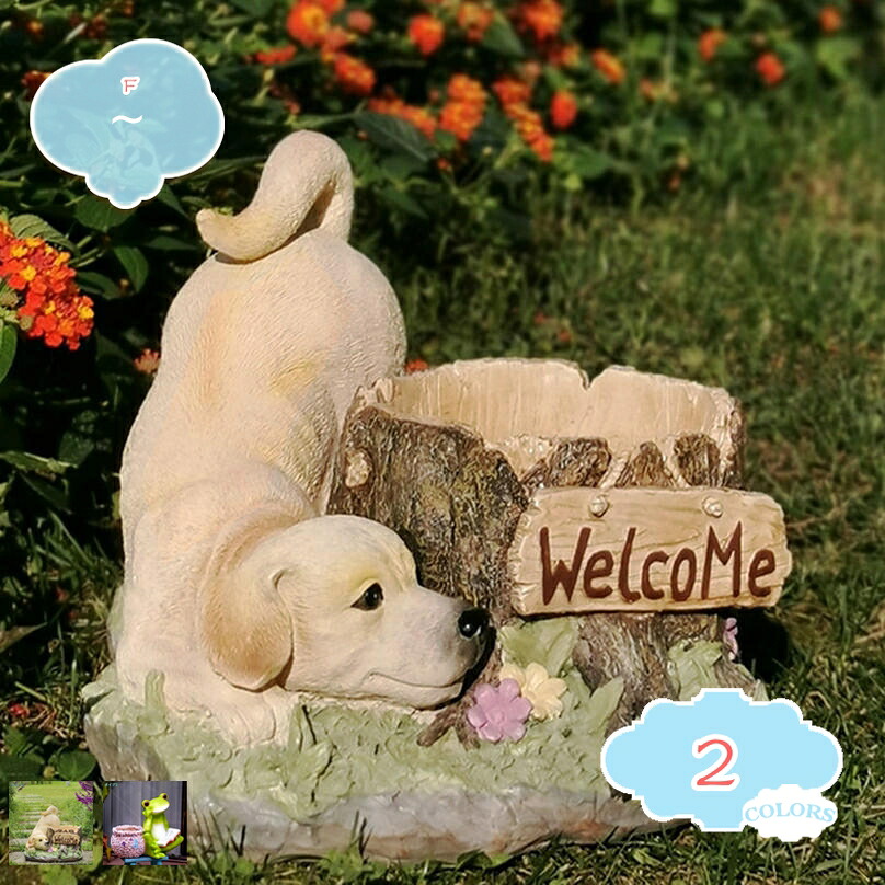 ガーデンオーナメント 犬 飾りつけ 毛の荒物像 今めかしい ガーデニング雑貨 苑地オブジェ 飾りつけ 脂 室内装飾 アウトドア お部屋 庭 飾りつけ 飾りつけ 庭飾りつけ 儀式用 生まれ落ちる日差し上げ物 差し上げ物 shopcp