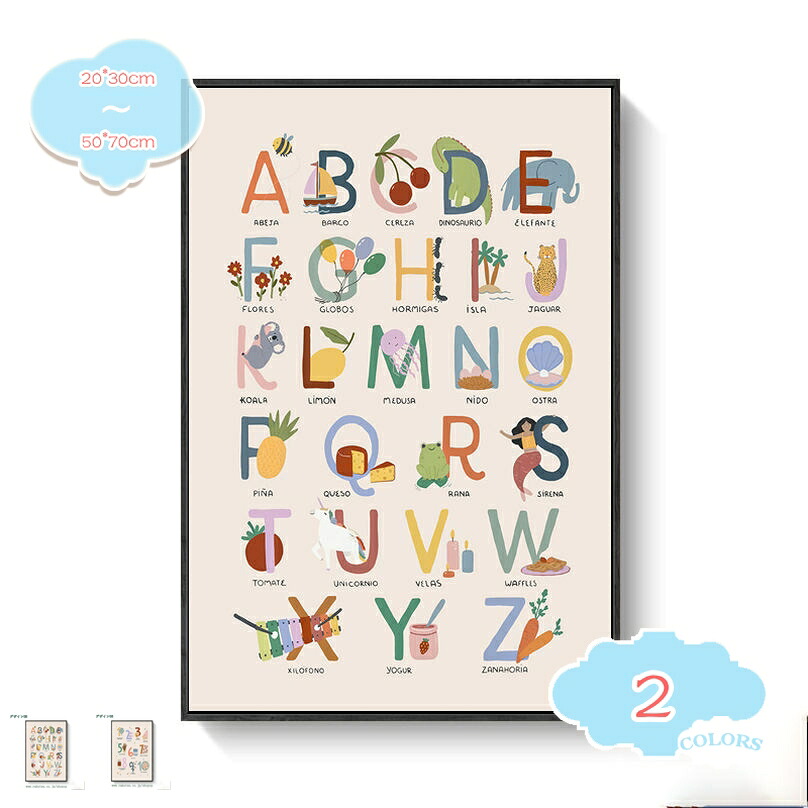 500円OFFクーポン アートパネル アートボード ポスター 数字 英語 玄関 壁画 壁掛け 壁飾り 部屋飾り 飾り絵 絵画 水彩絵 ソファの背景画 インテリア 現代 モダン フレーム キャンバス 動物 ペット アニマル プレゼント 壁掛け装飾品 shopcp