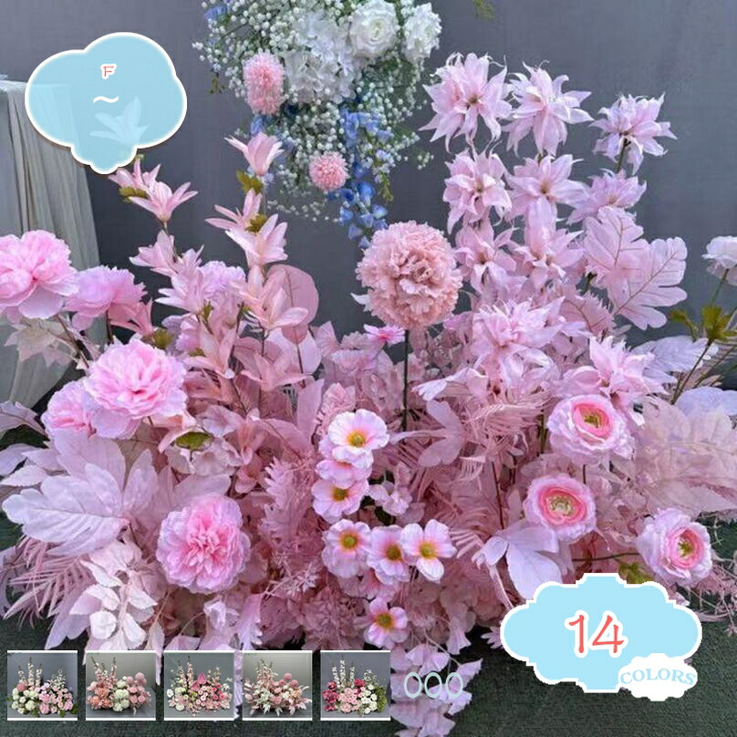 2000円OFFクーポン 造花 観葉植物 屋外 シルクフラワー ナチュラル 自然 フェイクフラワー おしゃれ フェイクグリーン 人工観葉植物 葉っぱ 室内 大型 インテリア装飾 プランターボックス 簡単保 草の茂み 花園 花の茂み 組み合わせ shopcp