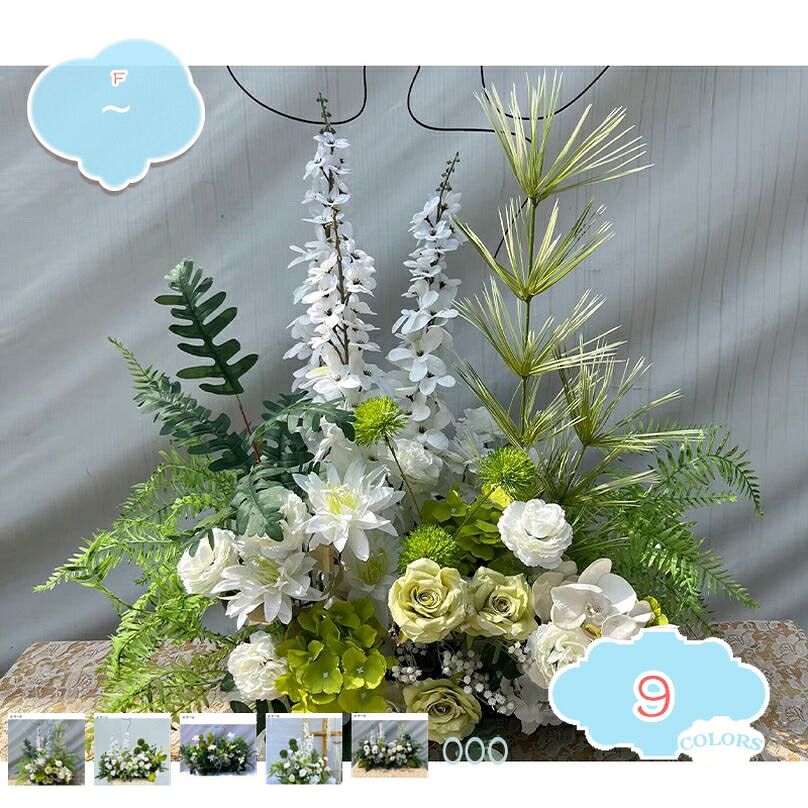 1000円OFFクーポン 造花 観葉植物 バラの花 インテリア 屋外 フラワーアレンジメント 本物そっくり 結婚式 鮮やか 細工が丁寧 水やり不要 枯れない 店舗飾り 草むら 現代的な装飾 インテリア用 人工観葉植物 組み合わせ 花箱 花の茂み shopcp