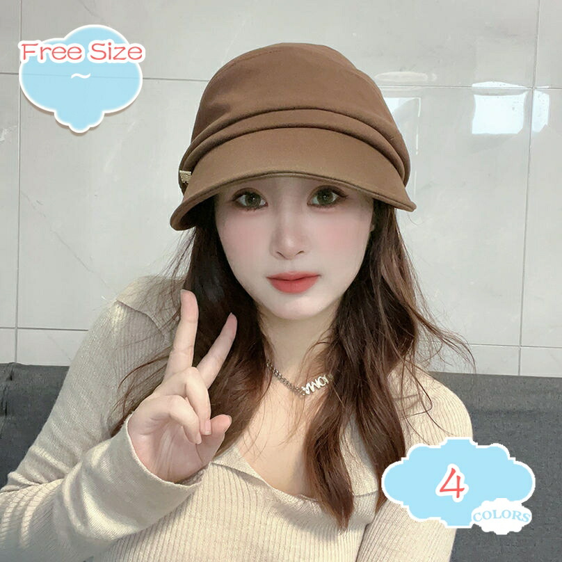 500円OFFクーポン 帽子 レディース 秋 冬 キャスケット UV 防寒 対策 大きい サイズ レディース帽子 おしゃれ 春秋 医療用帽子 夏用 女性用 日除け帽子 UV対策 小顔効果 通気性 持ち運びに便利 折りたたみ可能 女性用 フィット感 つば付き帽 shopcp