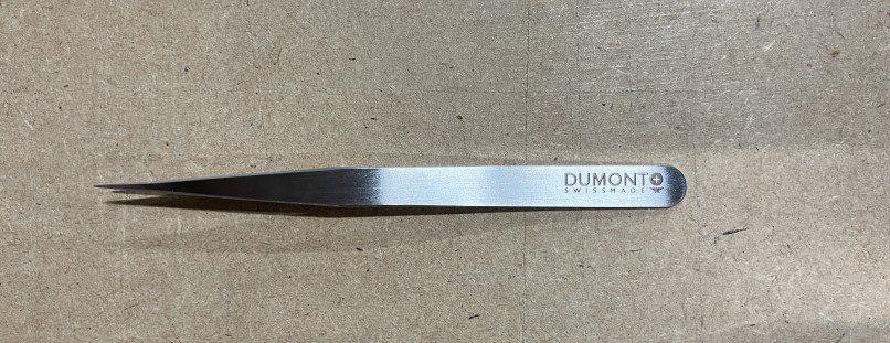 DUMONT ピンセット　ＮＯ．１　デュモクセル 0103-1-PO 1本