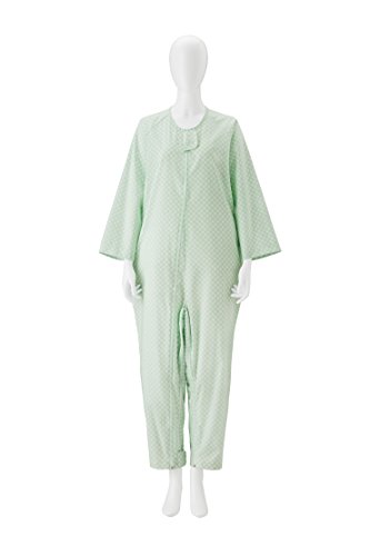 竹虎介護ねまき　L　グリーン　　6148 106614 竹虎