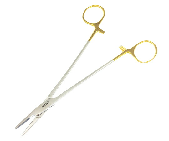 持針器（ダイヤチップ付）ヘガール持針器　１８０ｍｍ HNH-D3